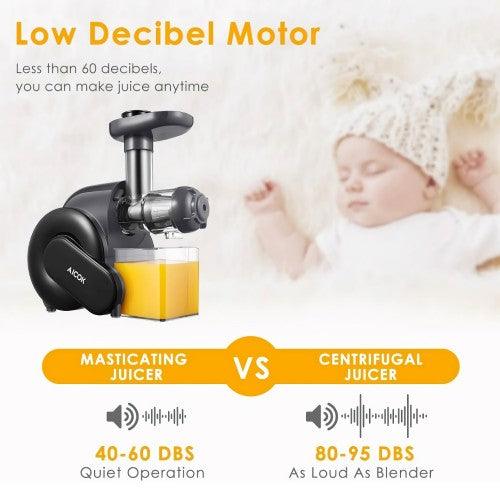 AICOK 150W Slow Masticating Juicer Extractor - Toytexx AICOK 150W Slow Masticating Juicer Extractor - Toytexx